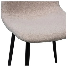 Béžové jedálenské stoličky v súprave 2 ks Marije – WOOOD