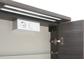 Comodo Zrkadlová skrinka závesná s LED osvetlením Gary G 80 ZS