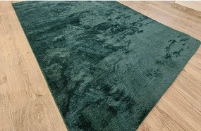 Mäkký huňatý koberec Plush Deluxe v tyrkysovej farbe Rozmer: 60x100 cm