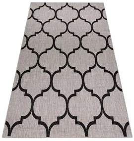 styldomova Sivý šnúrkový koberec sizal floorlux 20608