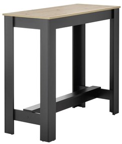 Barový stolík Matioso 2 (dub artisan + čierna). Vlastná spoľahlivá doprava až k Vám domov. 1123402