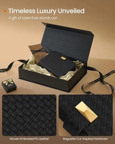 3-hodinový obal, cestovný hodinový box 22×14,5×4,5 cm, v farbe atramentovo čiernej