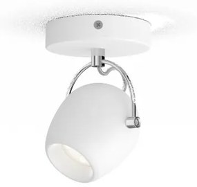 PHILIPS LED stropné / nástenné bodové svetlo RIVANO, 4,5W, teplá biela, biele