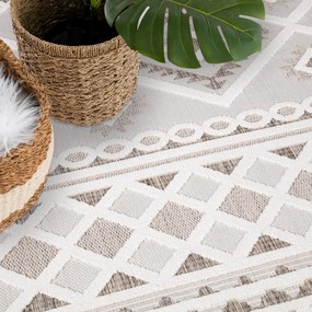 Dekorstudio Terasový behúň SANTORINI - 435 krémový