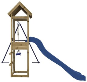 Vonkajšia súprava na hranie impregnovaná borovica