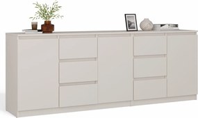 Sada 2ks komod Costa 200 cm kašmír