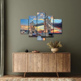 Obraz - Tower Bridge, Londýn, Anglicko (150x105 cm)