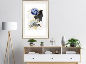 Artgeist Plagát - Antarctic Tern [Poster] Veľkosť: 20x30, Verzia: Čierny rám