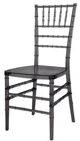 Mextra Svadobná stolička TIFFANY CHIAVARI I, 020 priehľadná dymová