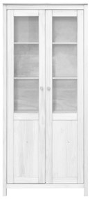 IDEA nábytok Vitrína 2 dvere TORINO biela