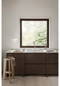 Barová stolička z dubového dreva v prírodnej farbe (výška sedadla 75 cm) Eli – Blomus