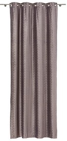 Hnedý záves 140x260 cm Casal – Mendola Fabrics