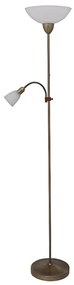 Rabalux 4019 - Stojaca lampa PEARL CLASSIC 1xE27/60W + 1xE14/40W