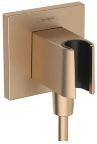Hansgrohe FixFit E podomietkový vývod so spätným ventilom kartáčovaný bronz 26889140