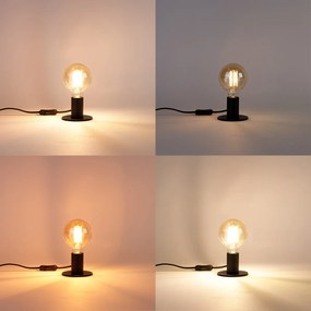 Inteligentná LED žiarovka E27 G95 zlatá 7W 806lm 1800K - 3000K