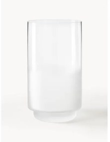 Ručne fúkaná váza's gradientom Milky, V 25 cm