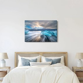 Obraz - Diamantová pláž (90x60 cm)