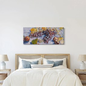 Obraz - Vincent van Gogh, Grapes, Lemons, Pears, and Apples, reprodukcia (120x50 cm)