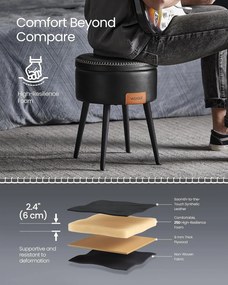 Osmanská stolička VASAGLE LOM005B01