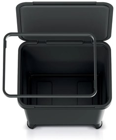 Odpadkový kôš, 29 l, čierna