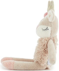 Bieco - Textilná hračka jelenček Ella s hrkálkou