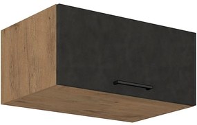 Skrinka do kuchyne VIGO grafit mat 80 NAGU-36 1F