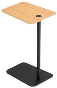 Kovový odkladací stolík 42x34.6 cm Loop - Gazzda