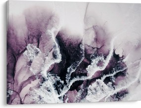 Obraz - Fialový mramor N⁰2 (70x50 cm)