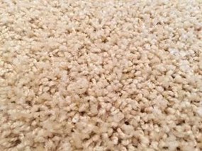 Vopi koberce Kusový koberec Color shaggy béžový ovál - 80x150 cm