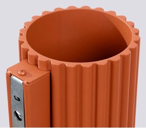 Oranžové nástenné svietidlo ø 10 cm Zora – Sollux