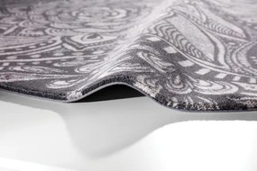 Koberec Agnella Agnus Hejk sivý kruh