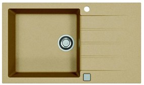 ALVEUS 1132029 - Kuchynský drez CADIT 86x50 cm granit/béžová