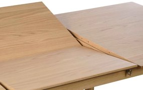 Rozkladací jedálenský stôl Zabrina 140-200 cm prírodný dub
