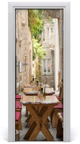 Fototapeta samolepiace dvere Korčula Chorvátsko 75x205 cm