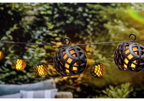 LED Solárna reťaz 3,8m 8xLED/1,2V