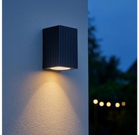 Brilliant - Vonkajšie nástenné svietidlo JELANI 1xGU10/10W/230V IP44 čierna