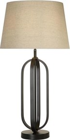 Searchlight EU91101NA - Stolná lampa CHIC 1xE27/60W/230V krémová