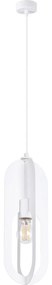 Sollux SL.1360 - Luster na lanku NICUS 1xE27/15W/230V biela