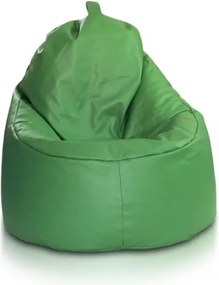 Sedací vak Yoko ekokoža / polyester TiaHome - Zelená
