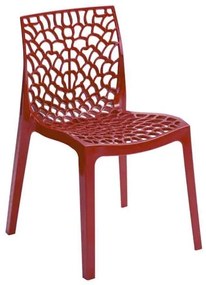 Stima Plastová stolička GRUVYER Odtieň: Verde brilliante - zelená