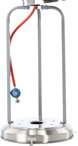 Garden Line Záhradný plynový ohrievač z nerezovej ocele, 221 CM