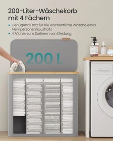 Kôš na bielizeň LCB514GD01