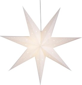 Biela závesná vianočná svetelná dekorácia Saturnus – Markslöjd