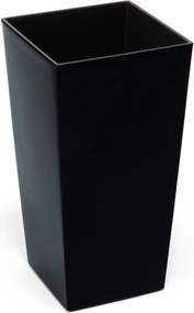 Kvetináč Finezja 250 x 250 mm s vložkou – čierny*45334