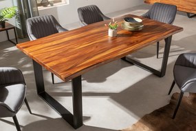Moderný jedálenský stôl z masívu Firewood Akácia 180cm