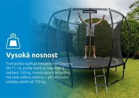 Marimex | Trampolína Marimex Comfort 366 cm + ochranná sieť + schodíky ZADARMO | 19000096