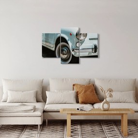 Obraz - Retro auto Fiat (90x60 cm)