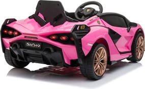 Ramiz Lamborghini SIAN Ružové vozidlo