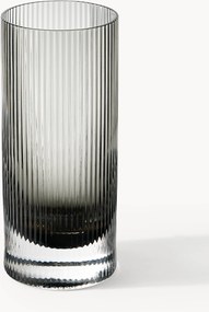 Ručne fúkané poháre na kokteily's reliéfnym vzorom Ripple, 2 ks, 480 ml