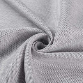 Biante Teflónový oválny obrus TF-067 Sivý režný 140x220 cm